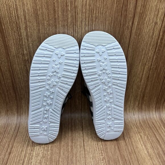 Corkys Kayak Canvas Slip On Padded Insole Buffalo Check Plaid Black Size 7 Shoes - Picture 8 of 8